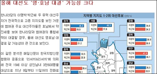 <매일신문> 13일자 보도내용 화면캡쳐 